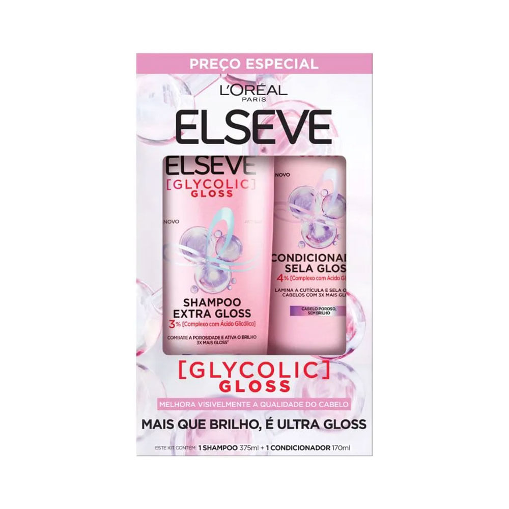 Kit Elseve Brilho Extremo